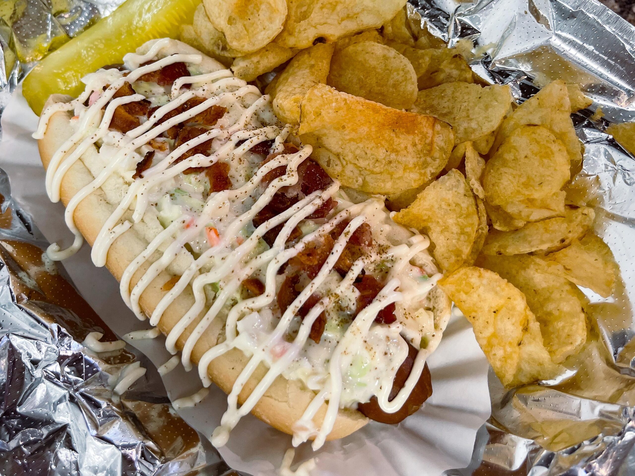 Bacon Slaw Dog _ TheDogLB